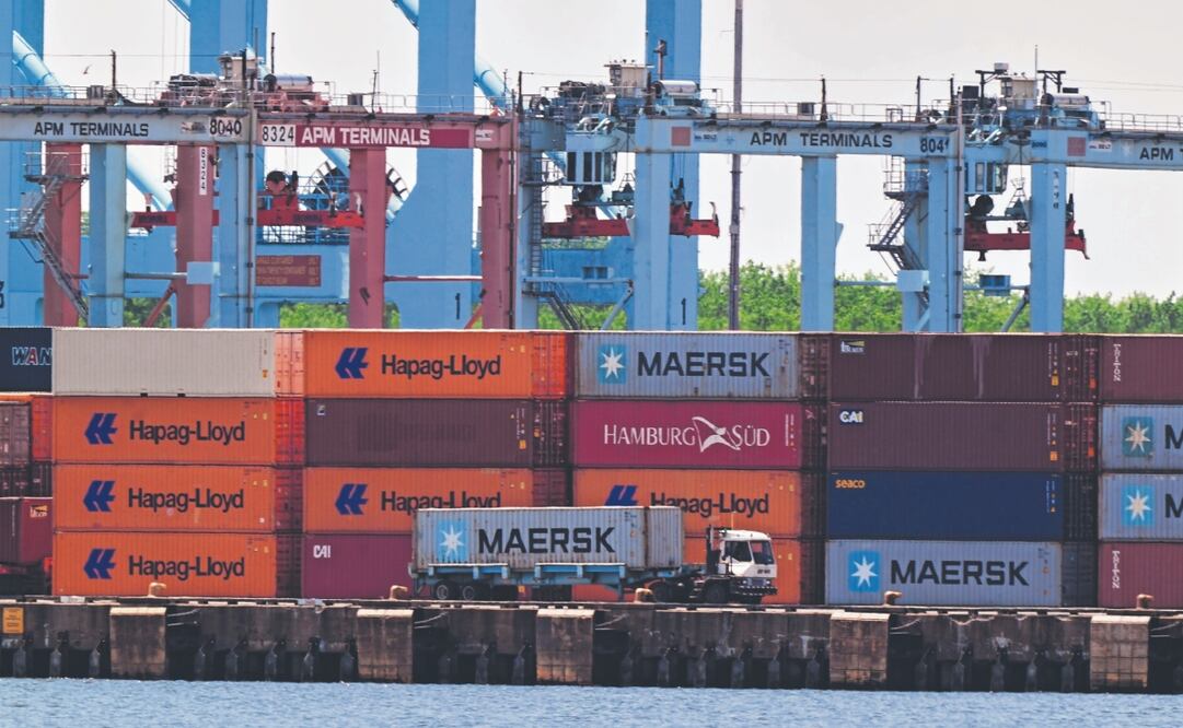 México cerrará 2025 con aumento de exportaciones de 5%. Foto: de MATT ROURKE. ARCHIVO AP