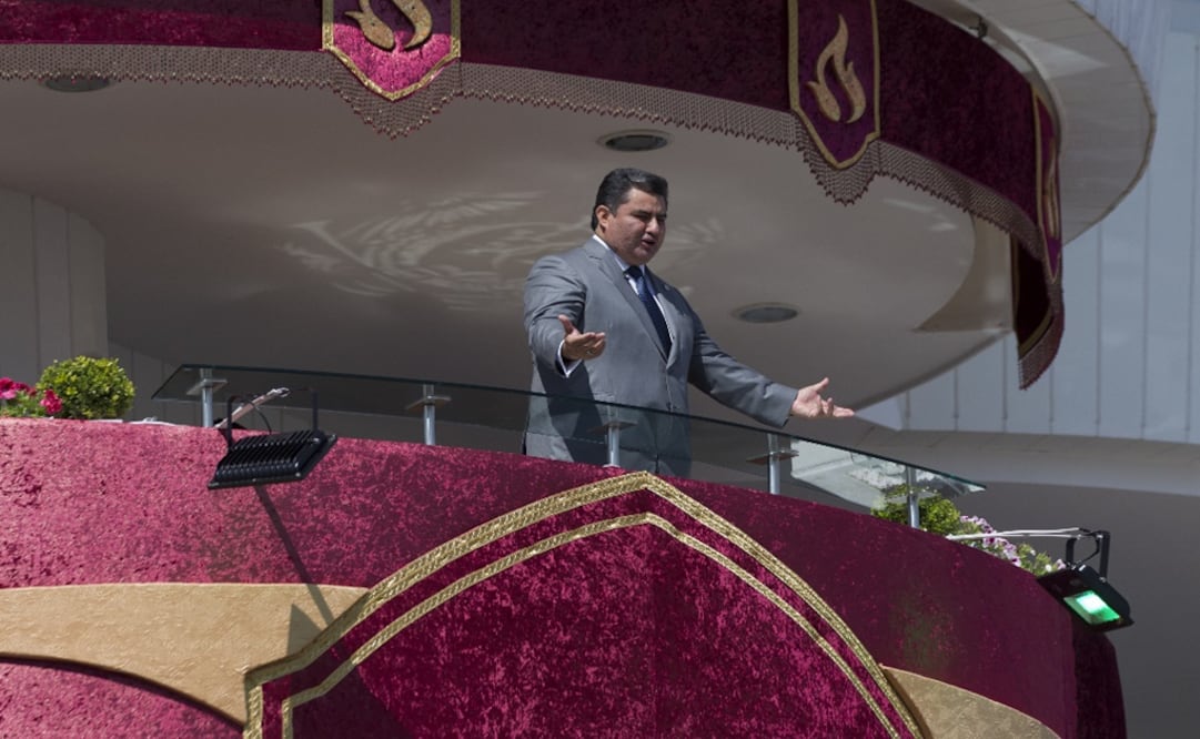 Naasón García is the leader of the "La Luz del Mundo" evangelical church - Photo: Carlos Zepeda/EL UNIVERSAL
