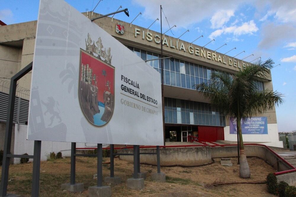 Foto: Fiscalía General del Estado/ @FGEChiapas