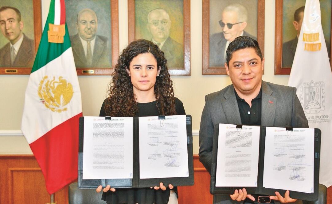  La secretaria del Trabajo y el gobernador de San Luis Potosí firmaron un convenio de coordinación para formalizar el empleo en el estado. 