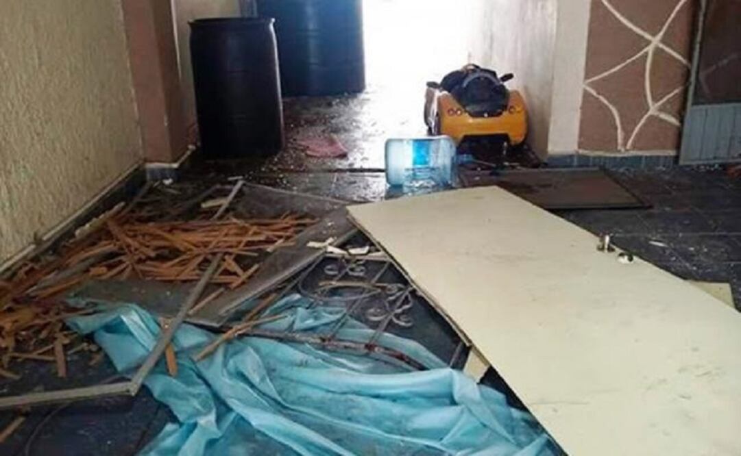 The explosion injured five people, two of them gravely. (Photo: Special)