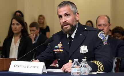 Me torturaron, me golpearon: policía narra cómo vivió ataque al Capitolio de EU