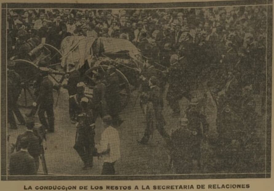 Los restos de Amado Nervo tardaron 5 meses en llegar a México y el país no escatimó en su funeral