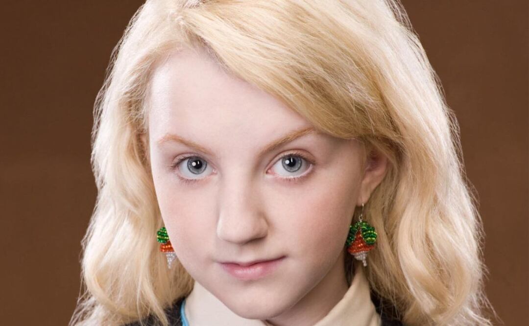 Evanna Lynch era Luna Lovegood en Harry Potter (Fuente Instagram @for_lunalovegood)