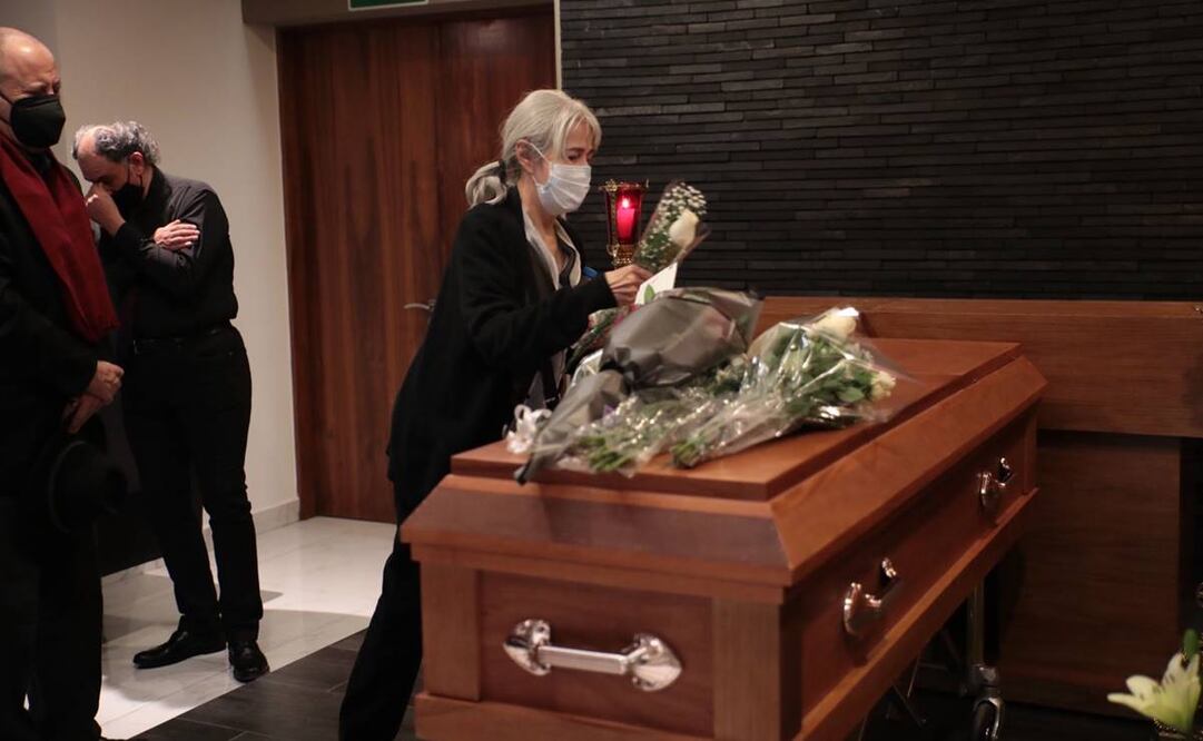 Despiden a David Huerta. Fotos: Juan Boites / EL UNIVERSAL