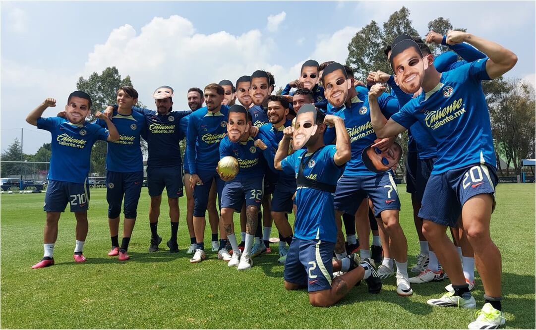 Henry Martín y sus compañeros del América