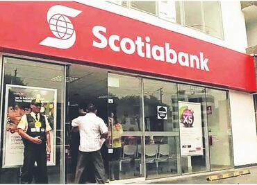 Scotiabank desplaza a HSBC y se coloca entre los cinco bancos más grandes en México