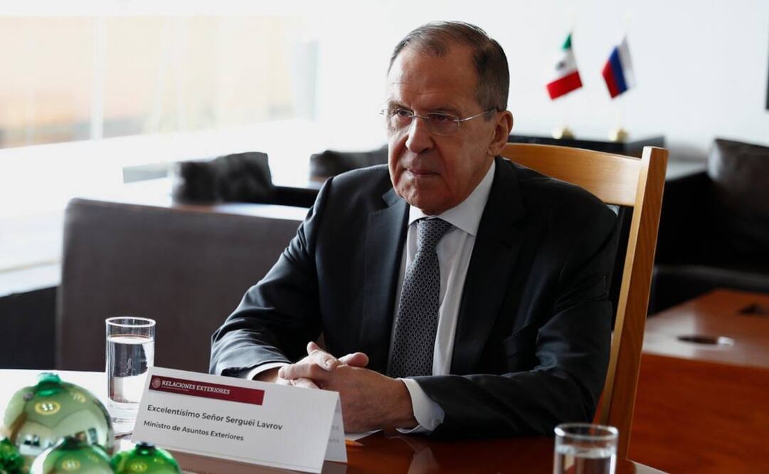Serguéi Lavrov, Ministro de Relaciones Exteriores de Rusia. Foto: Twitter @EmbRusiaMexico