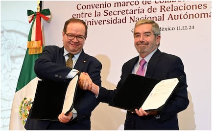UNAM y Cancillería acuerdan plan de apoyo a migrantes mexicanos en EU; máxima casa de estudios se suma a red consular