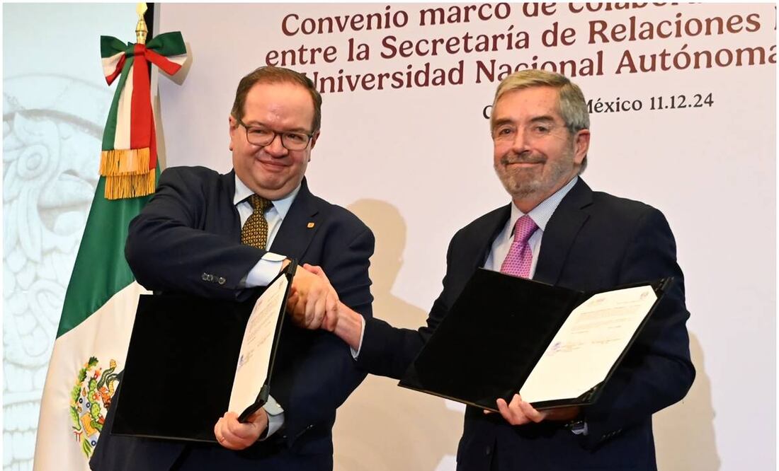 UNAM y Cancillería acuerdan plan de apoyo a migrantes mexicanos en EU; máxima casa de estudios se suma a red consular | El Universal