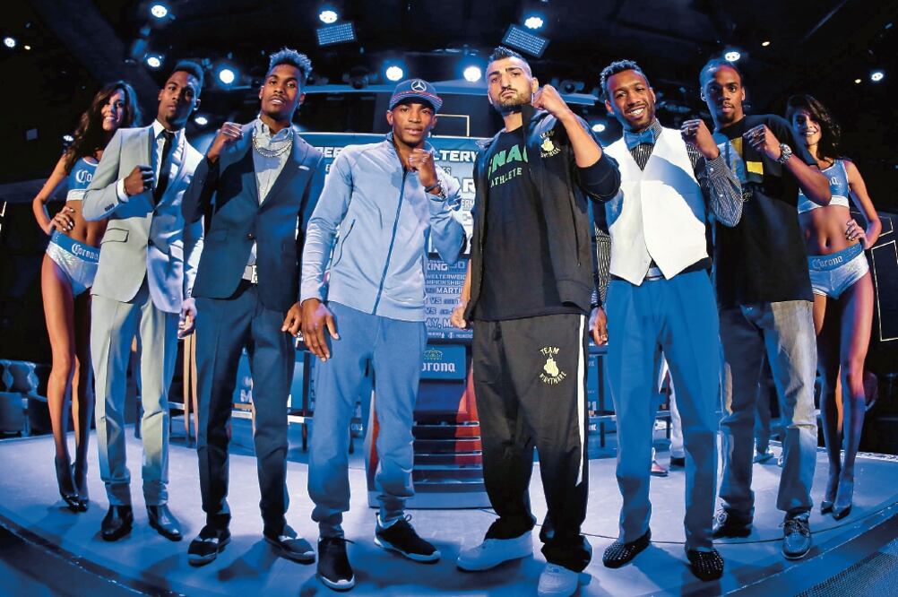 La velada en Las Vegas será histórica, al disputarse cetros de la misma división de distintos organismos (MAYWEATHER PROMOTIONS)