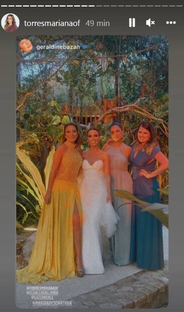 Mariana Torres celebra su boda rodeada de amor y amigos 