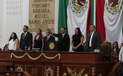Martí Batres rinde protesta como nuevo jefe de Gobierno de CDMX 
