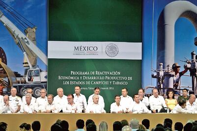 Peña Nieto anuncia nuevo impulso para Tabasco y Campeche