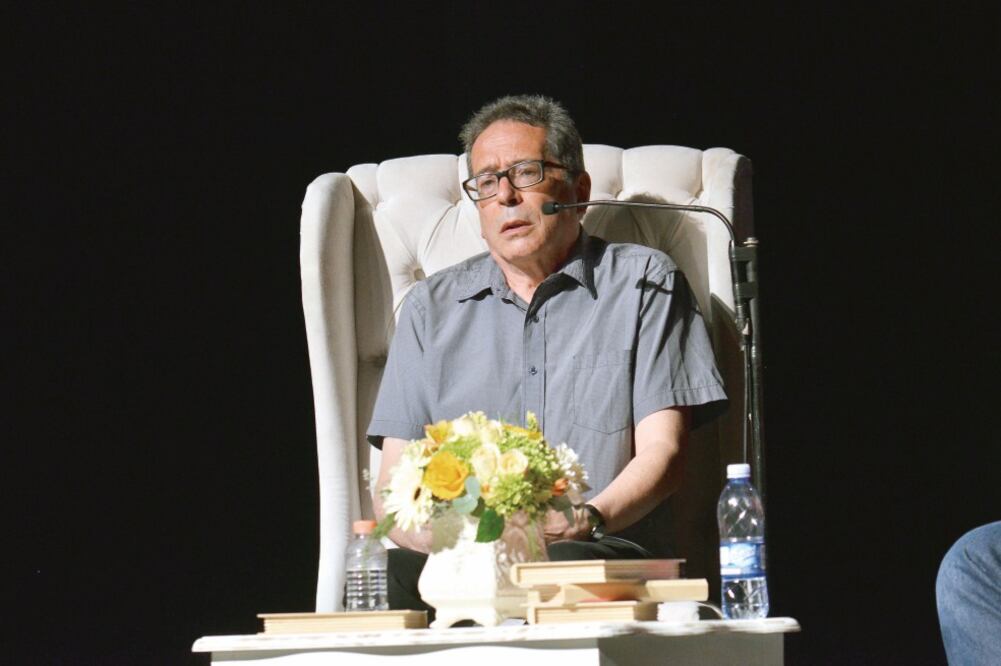 El escritor argentino fue una de las grandes figuras de la segunda edición del Hay Festival Querétaro. (ELIZABETH BECERRIL /CUATRODOS CONSULTORES)