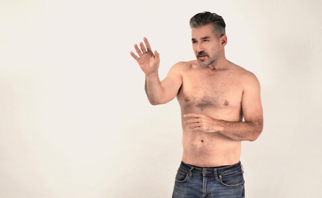 El actor se mostrará solo en escena del Teatro Jorge Negrete, el 30 de septiembre. Foto: Cortesía.