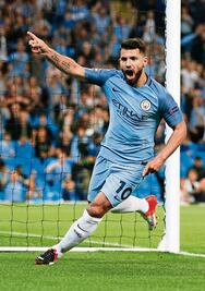Tres goles de Agüero, inicio de ensueño del Man City
