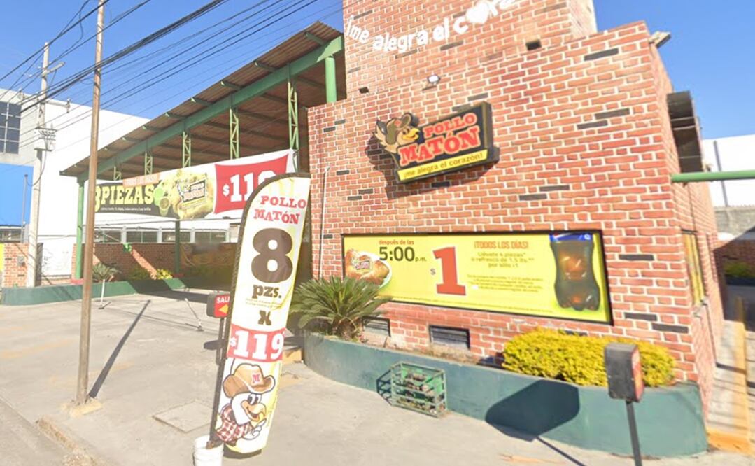 La autoridad confirmó que Azul Vanessa de 5 años y su hermano David Emmanuel de 3, murieron por bacterias en alimentos de los establecimientos del "El Pollo Matón". Foto: Google Maps