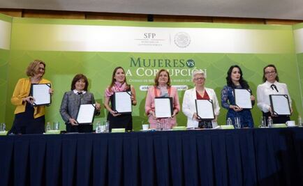 Presenta SFP decálogo de mujeres contra corrupción