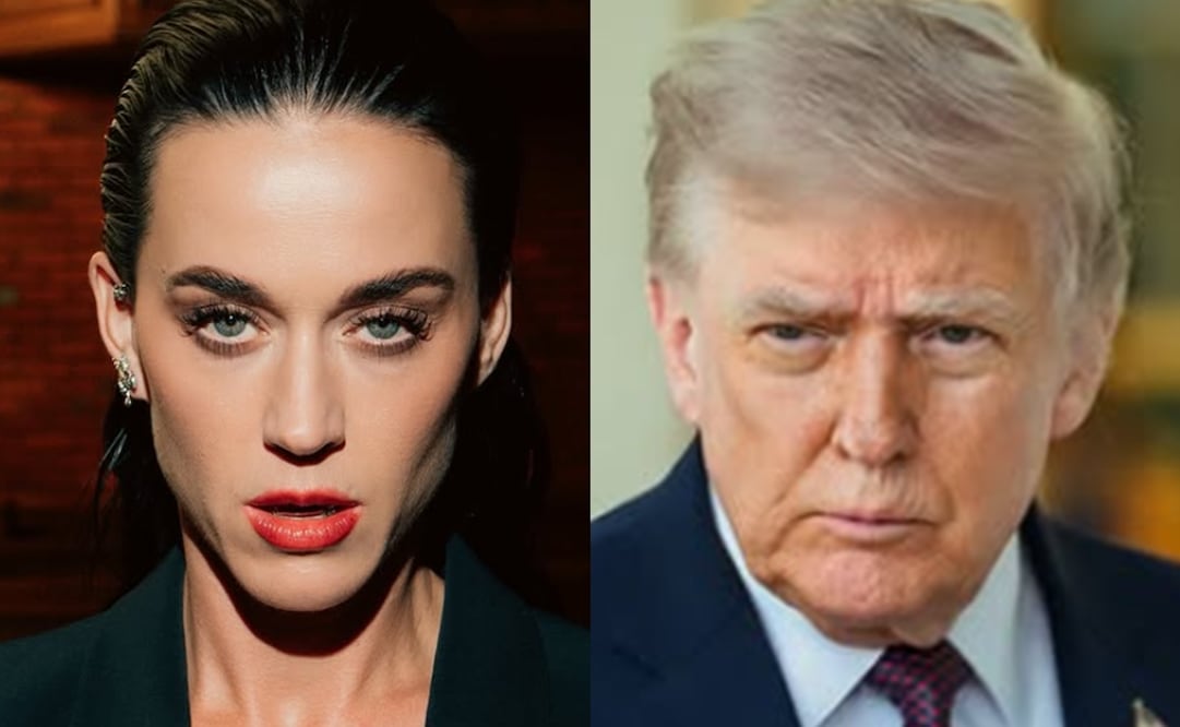 Katy Perry y Donald Trump. Foto: Instagram oficial.