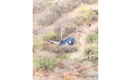 Difunde Policía Federal video de helicóptero siniestrado en Jalisco