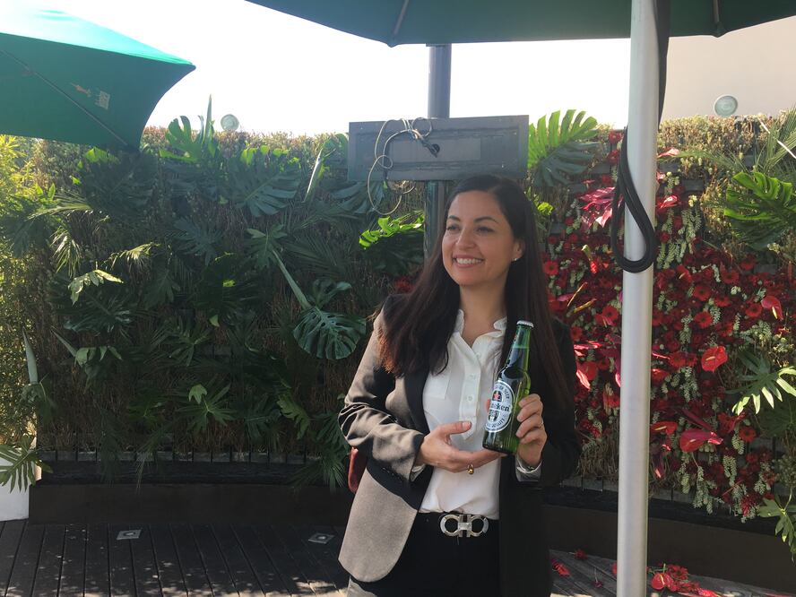 Blanca Juti, directora ejecutiva de asuntos corporativos de Heineken International (Foto: Cortesía)