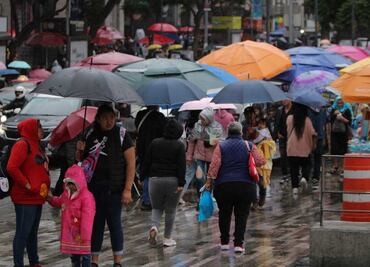 Activan alerta amarilla por tormentas en CDMX; pronostican granizo y rachas de viento en 5 alcaldías