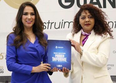 Gobernadora de Guanajuato rinde su primer informe de labores; destaca renovación de áreas de seguridad y procuración de justicia