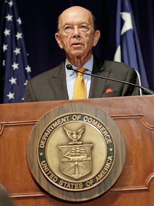 Revisión. Wilbur Ross, secretario de Comercio de EU, afirmó que con la propuesta se “forzaría a una revisión sistemática del acuerdo” (ARCHIVO EL UNIVERSAL)