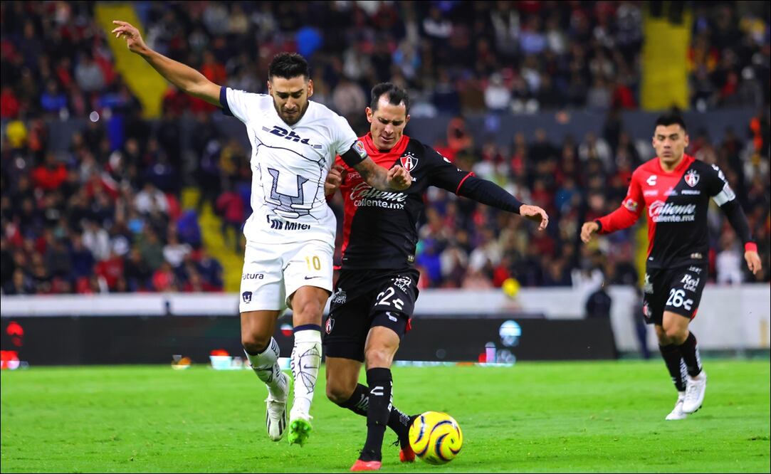 Atlas empató en casa ante Pumas en el duelo de la Jornada 9 - Foto: Imago7