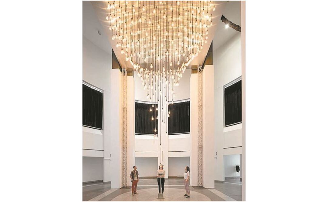 Una de las obras a exhibirse es Pulse spiral (Espiral de corazonadas), con la que los asistentes tendrán la sensación de ver sus latidos. Foto: CORTESÍA. MARCO