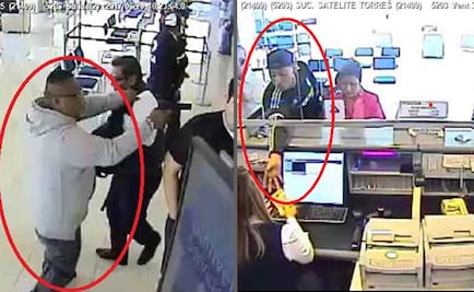 Detienen a 2 tras asaltar banco en Satélite