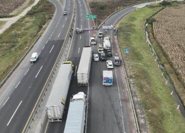 Campesinos de Hidalgo extienden sus protestas y bloqueos hacia las vías del ferrocarril en la carretera Tula -Tlahuelilpan