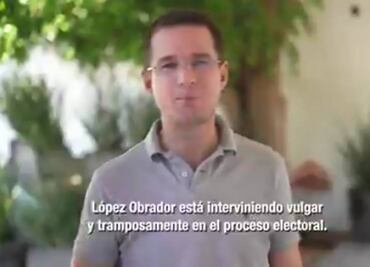 AMLO interviene “vulgar y tramposamente” en el proceso electoral, acusa Ricardo Anaya