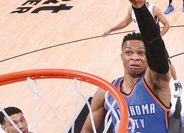 Thunder, a punto de tronar a Spurs