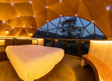 Zacatlán: cuánto cuesta una noche en el glamping  Kuppel Camp