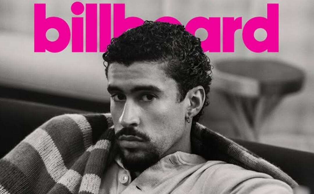 Bad Bunny es escogido por la revista Billboard como el máximo artista latino del siglo XXI.
Foto: Revista Billboard.
