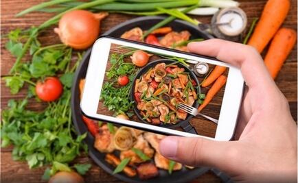 Las fotos de comida, ¿lo último en el control dietético?