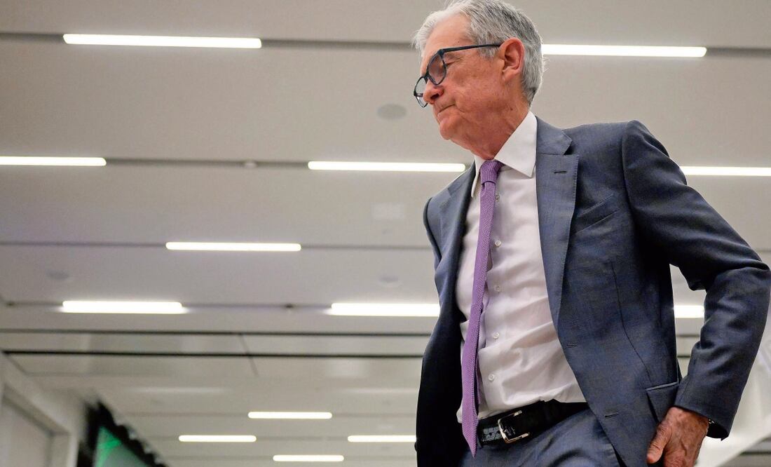 Jerome Powell, presidente de la Reserva Federal (Fed). Foto: Chip Somodevilla / AFP