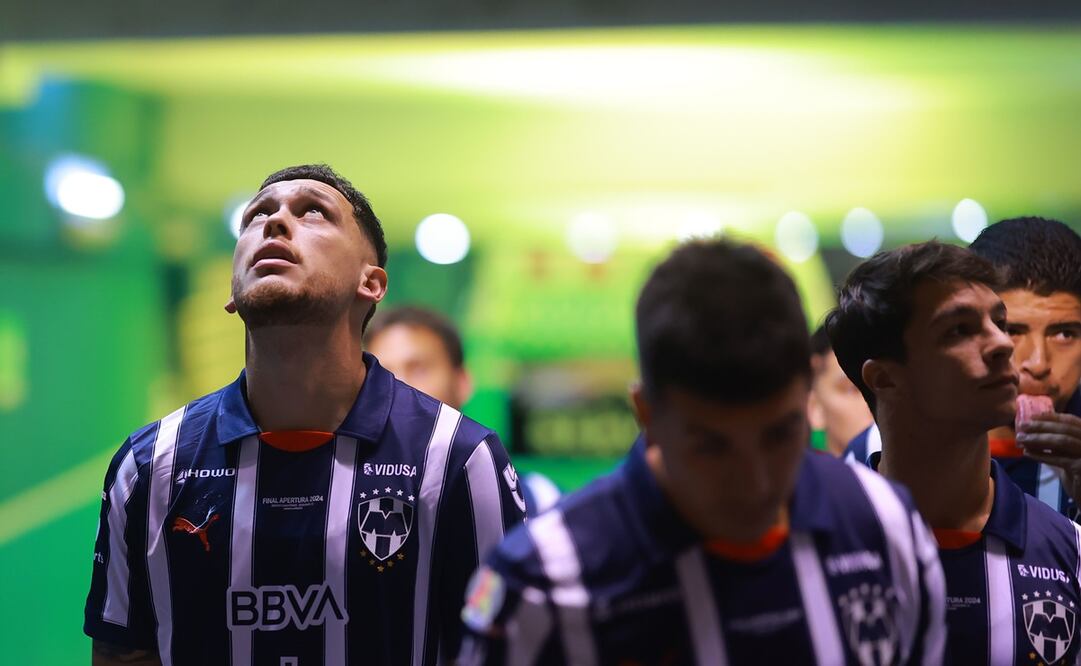 Lucas Ocampos con los Rayados de Monterrey, durante la Final de Ida del Apertura 2024 - Foto: Imago7