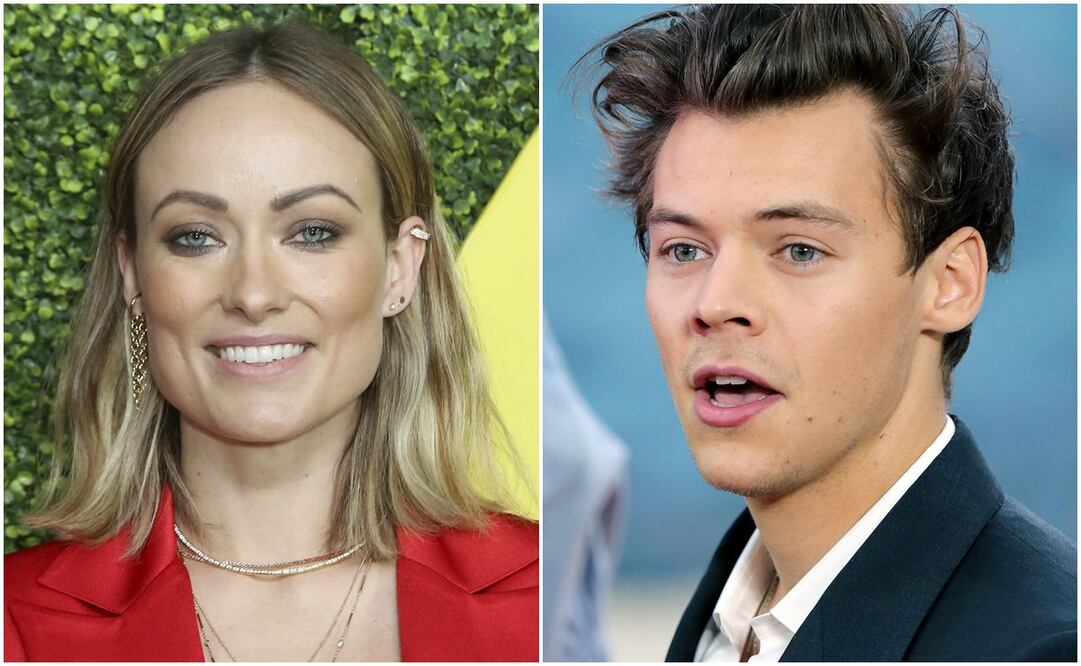 Olivia Wilde y Harry Styles. Foto: Archivo 