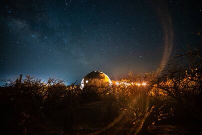 Este glamping en una playa remota es ideal para escapar en pareja