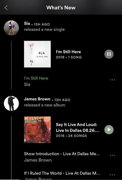 Spotify prueba función para promover nuevos lanzamientos
