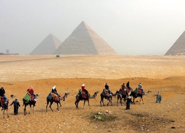 Egipto refuerza medidas de seguridad en sitios arqueológicos