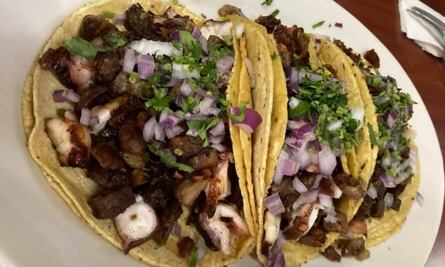 Tacos de suadero y pulpo, la creación chilanga salida del océano