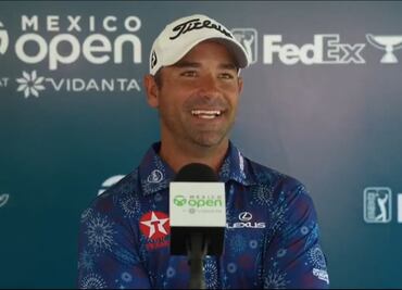 Rafael Campos tras lograr hoyo en uno en el Mexico Open at Vidanta: “Fue lindo verla desaparecer”