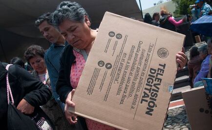 Entregan 8.8 millones de televisores digitales en el país