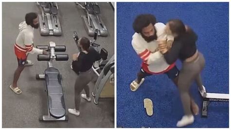 Mujer se defiende de acosador que intentó abusar de ella en un gimnasio en Florida