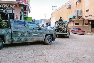 Tras incidente con militares hay tensión en Tepalcatepec