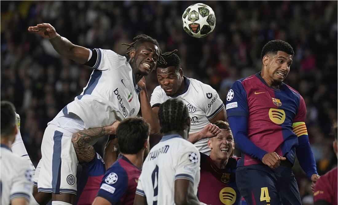 Barcelona e Inter dejan todo para la Semifinal de Vuelta. FOTO: AP